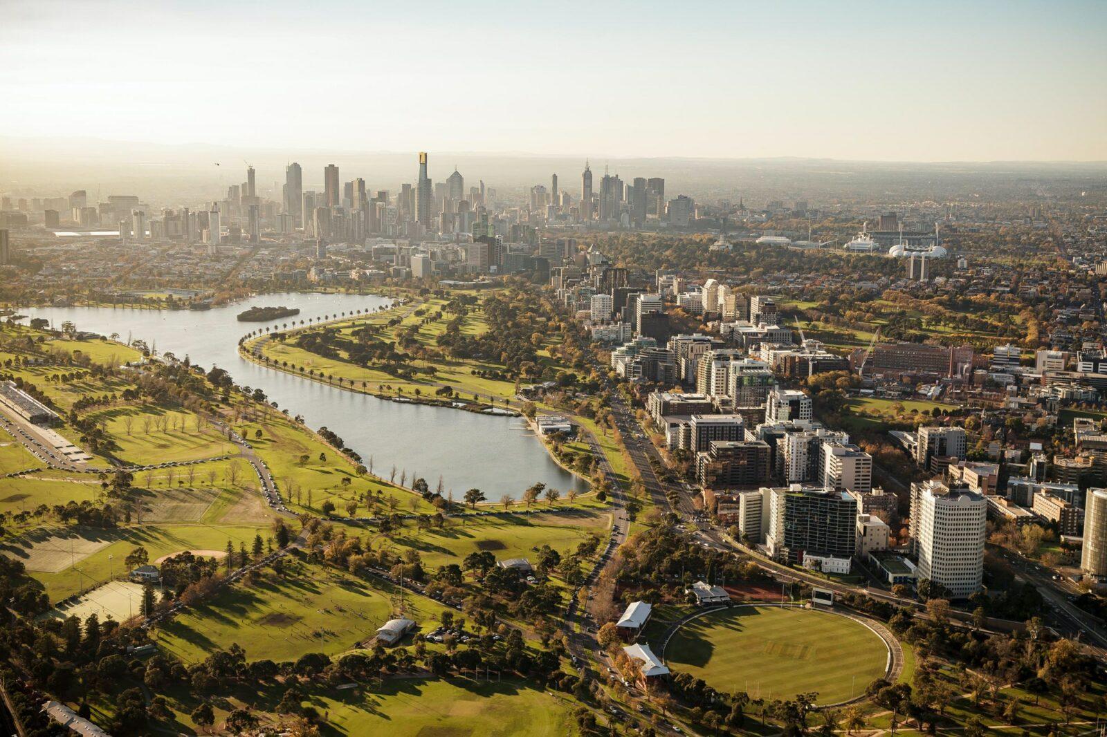 Melbourne Aerial View